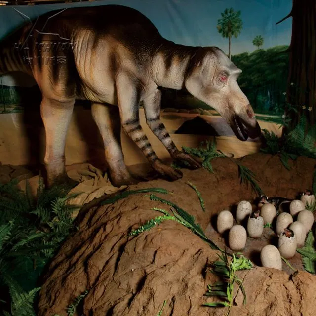 Animatronic Cretaceous Ankylosaur